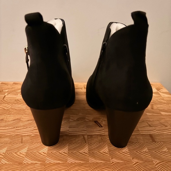 Black Booties, Call It Spring, Size 10 - Picture 3 of 3